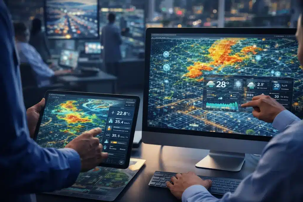 Real-world use cases of the future of weather forecasting using real-time and hyperlocal data